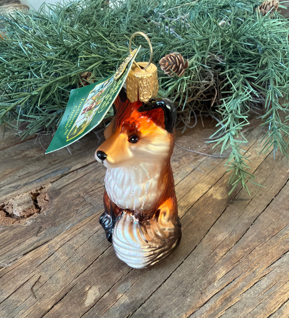 Julekule Rev, Glass - 9cm