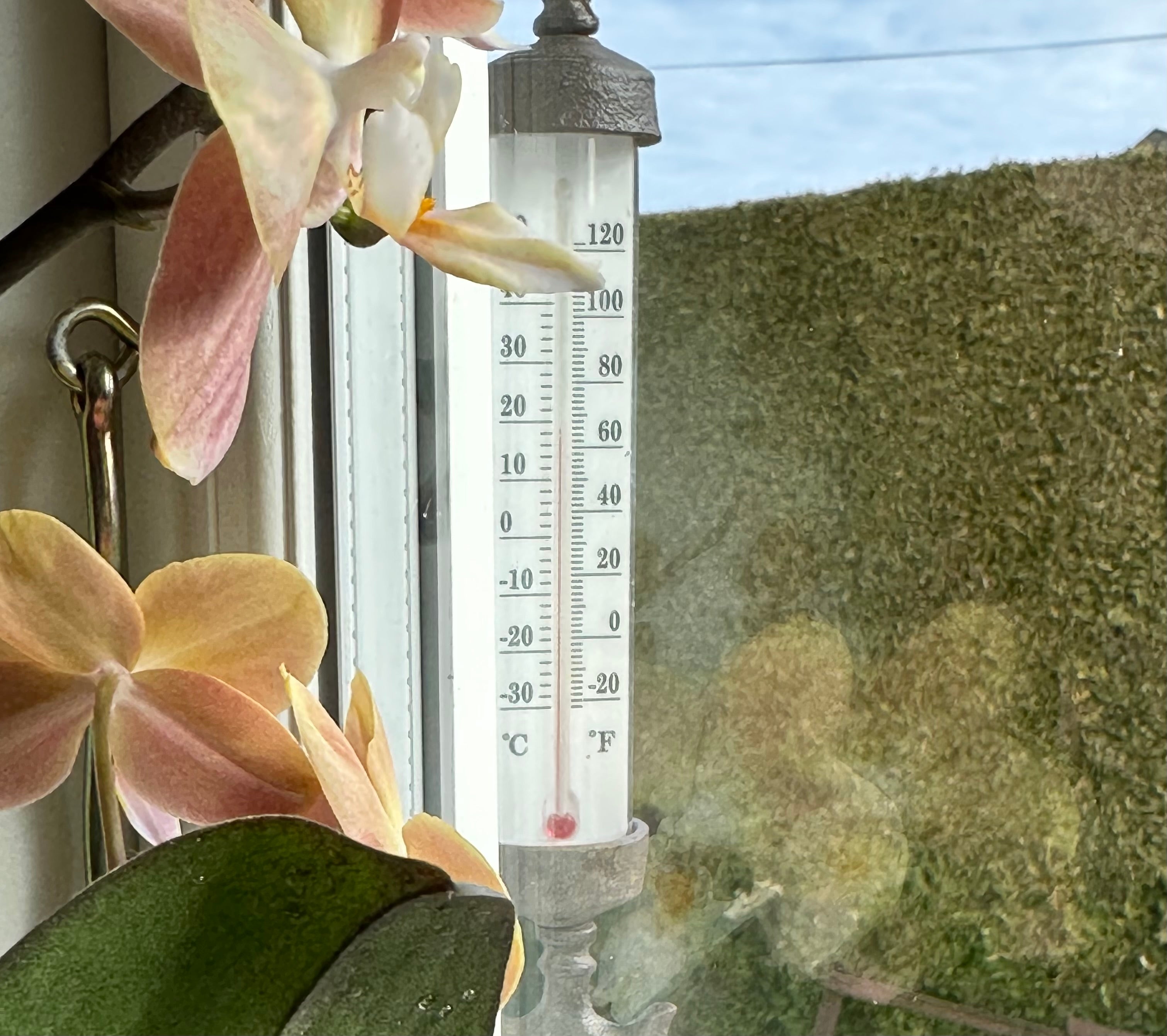 Termometer Vindu, Støpejern