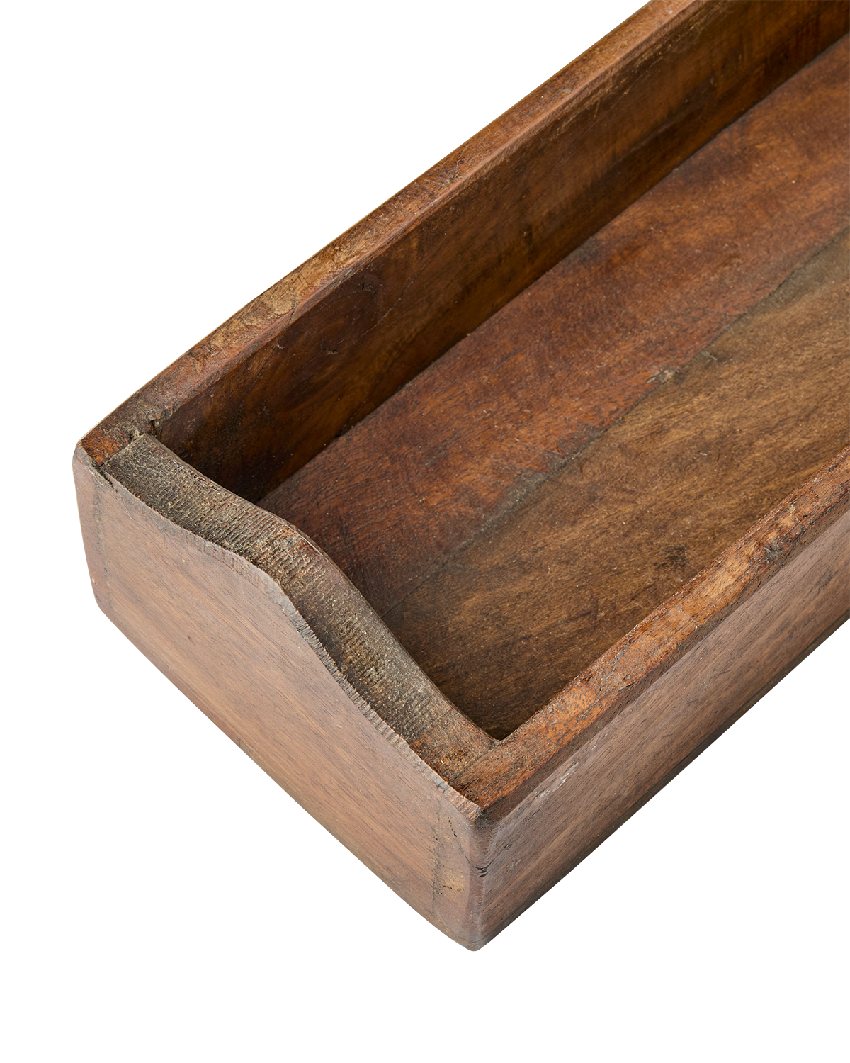 Rustikk Avlang Trekasse, Redesign - 12x40cm