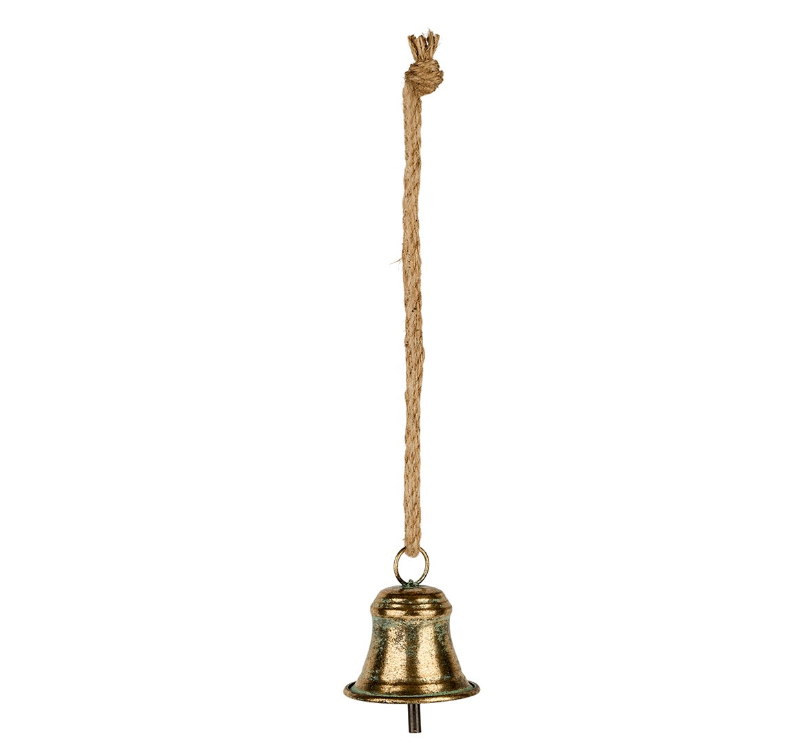 Bjelle Antikk Gull - 9cm