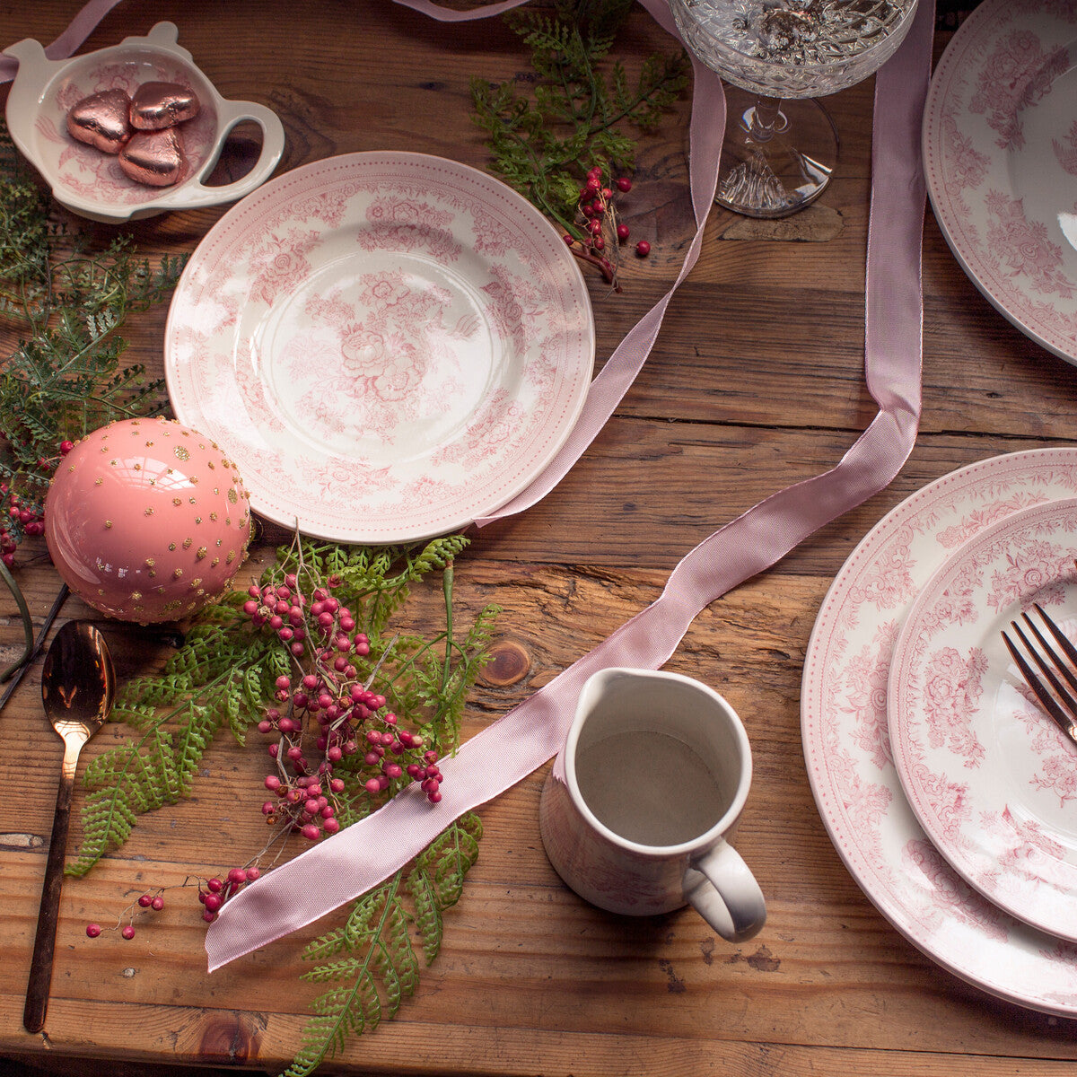 burleigh pink rosa asiatic pheasants