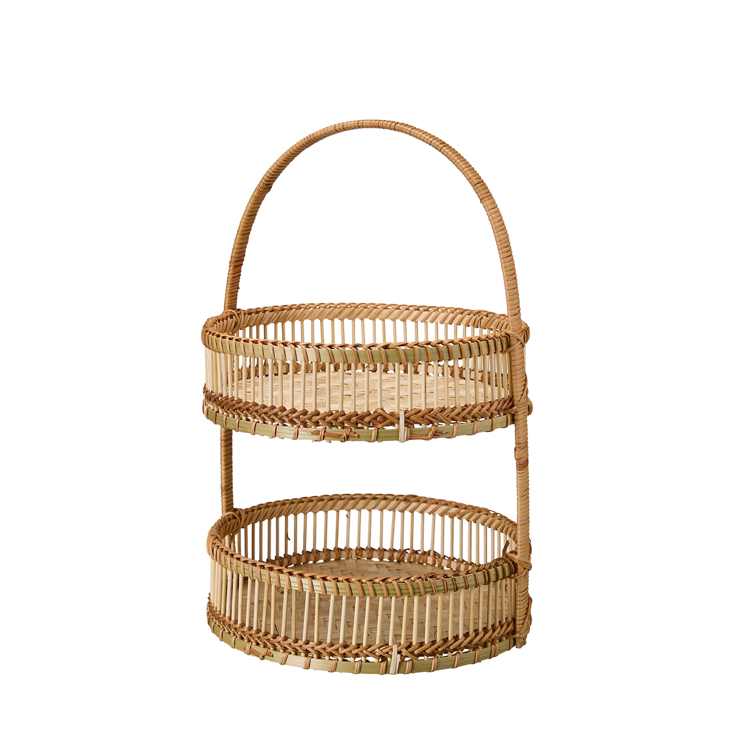 etasjefat / etasjekurv laget i bambus