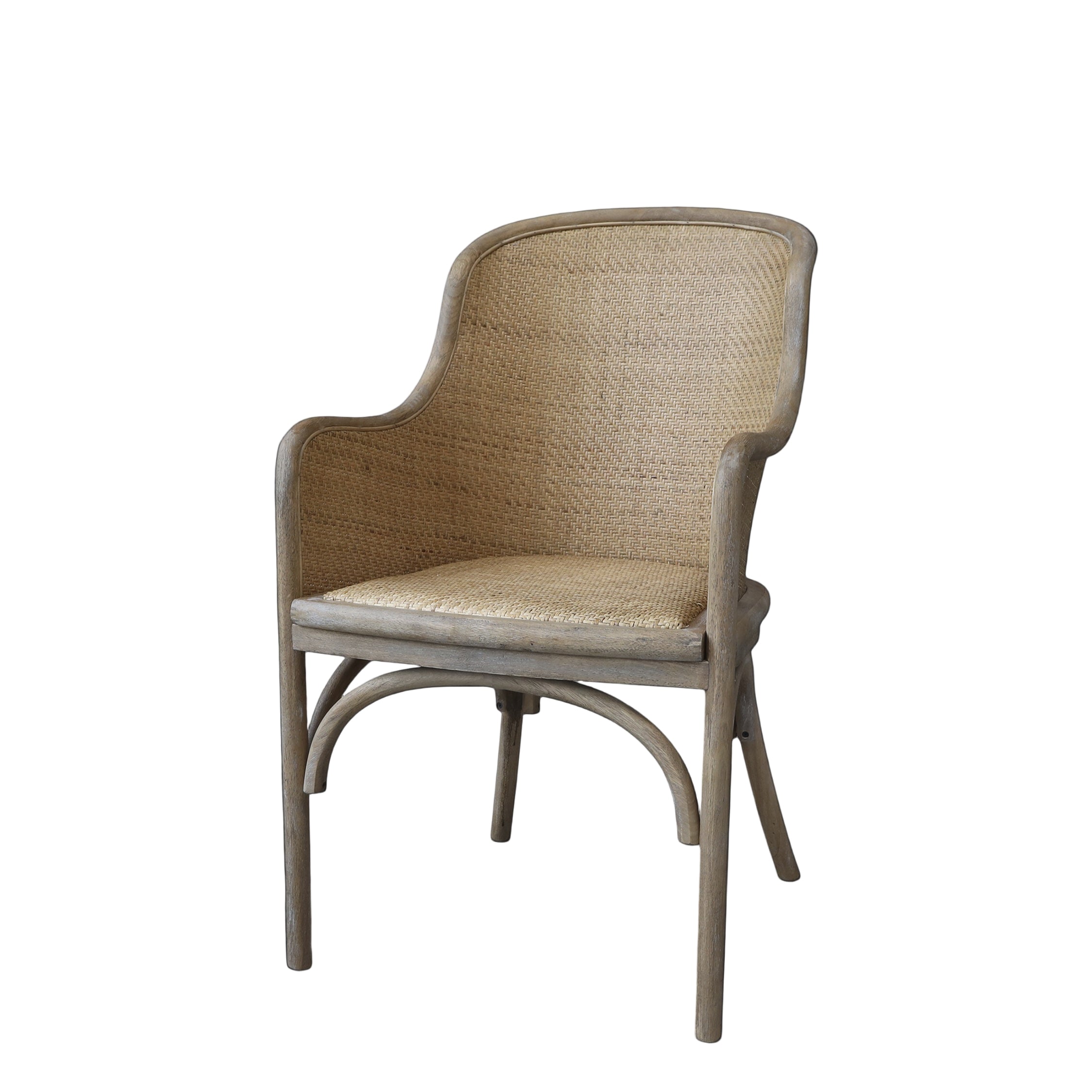 gammel fransk inspirert stol i tre