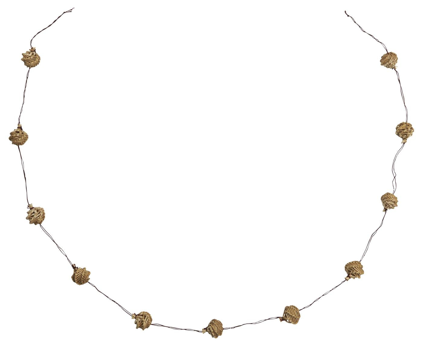 Girlander Strå-Kongler - 150cm