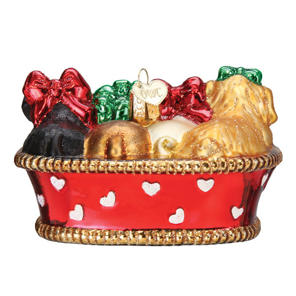 Juletrepynt Valper, Glass - 10cm