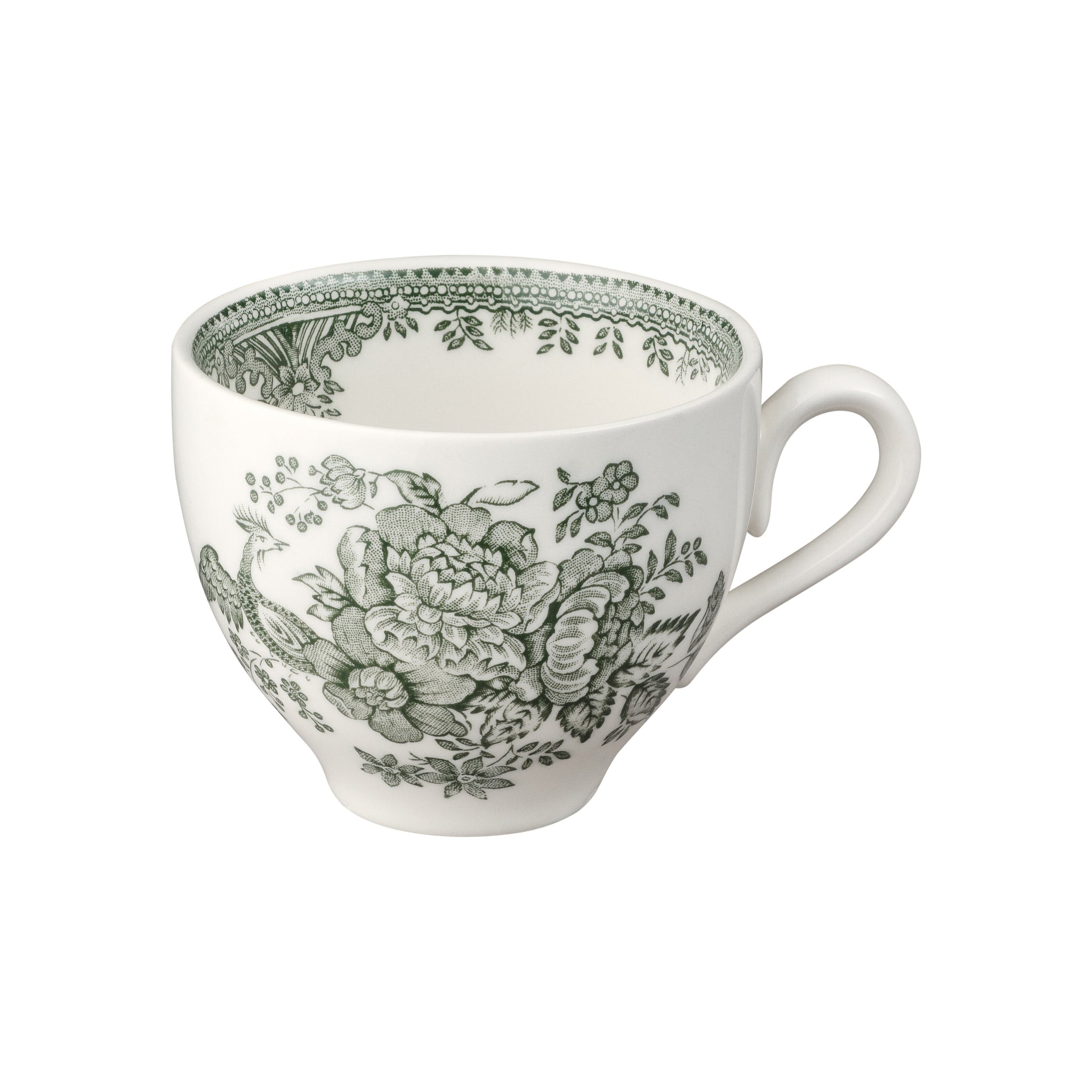 green asiatic pheasants kopp tekopp kaffekopp