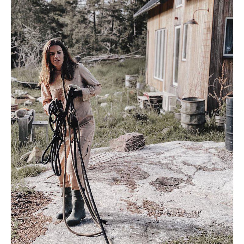 Hageslange Tekstil, Svart 15m - by Benson