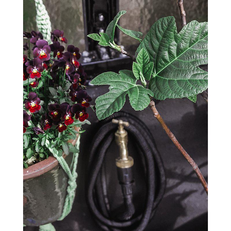 svart sort hageslange tekstil by benson