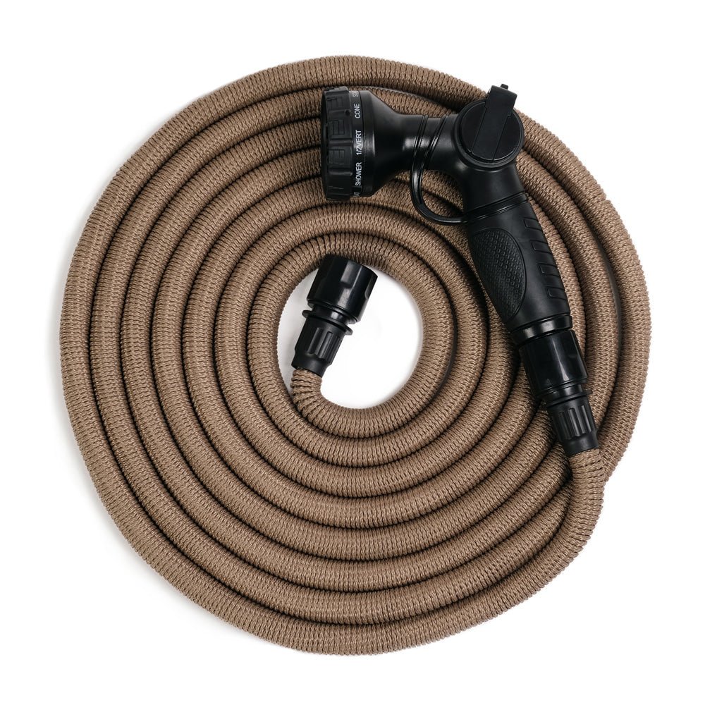 Hageslange Beige, Deluxe set 15m - by Benson