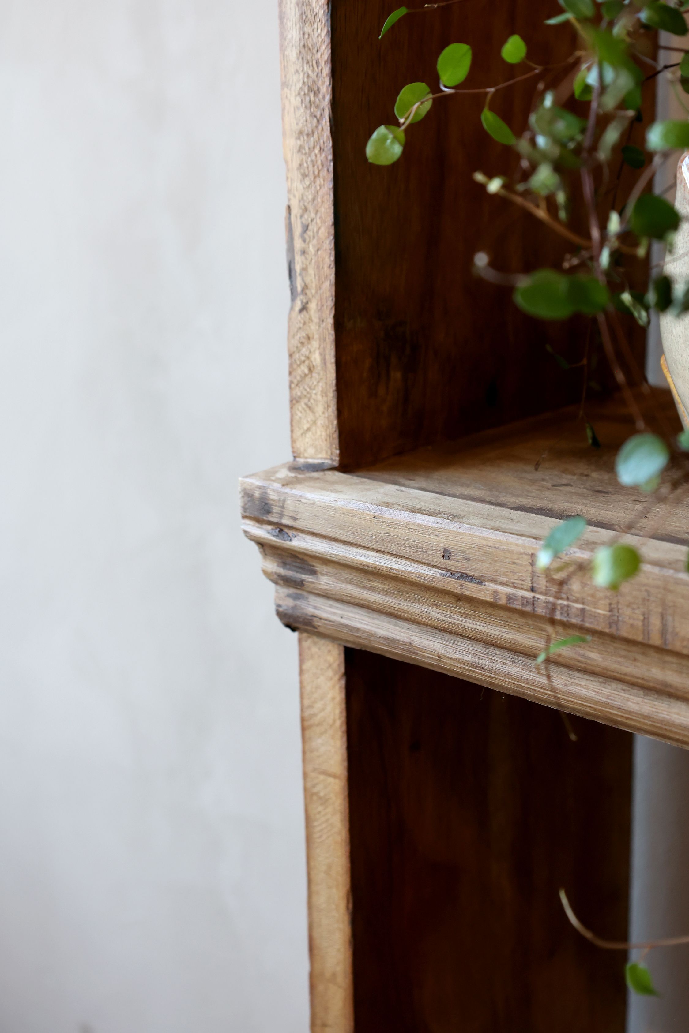 Rustikk Trehylle - 62x162cm