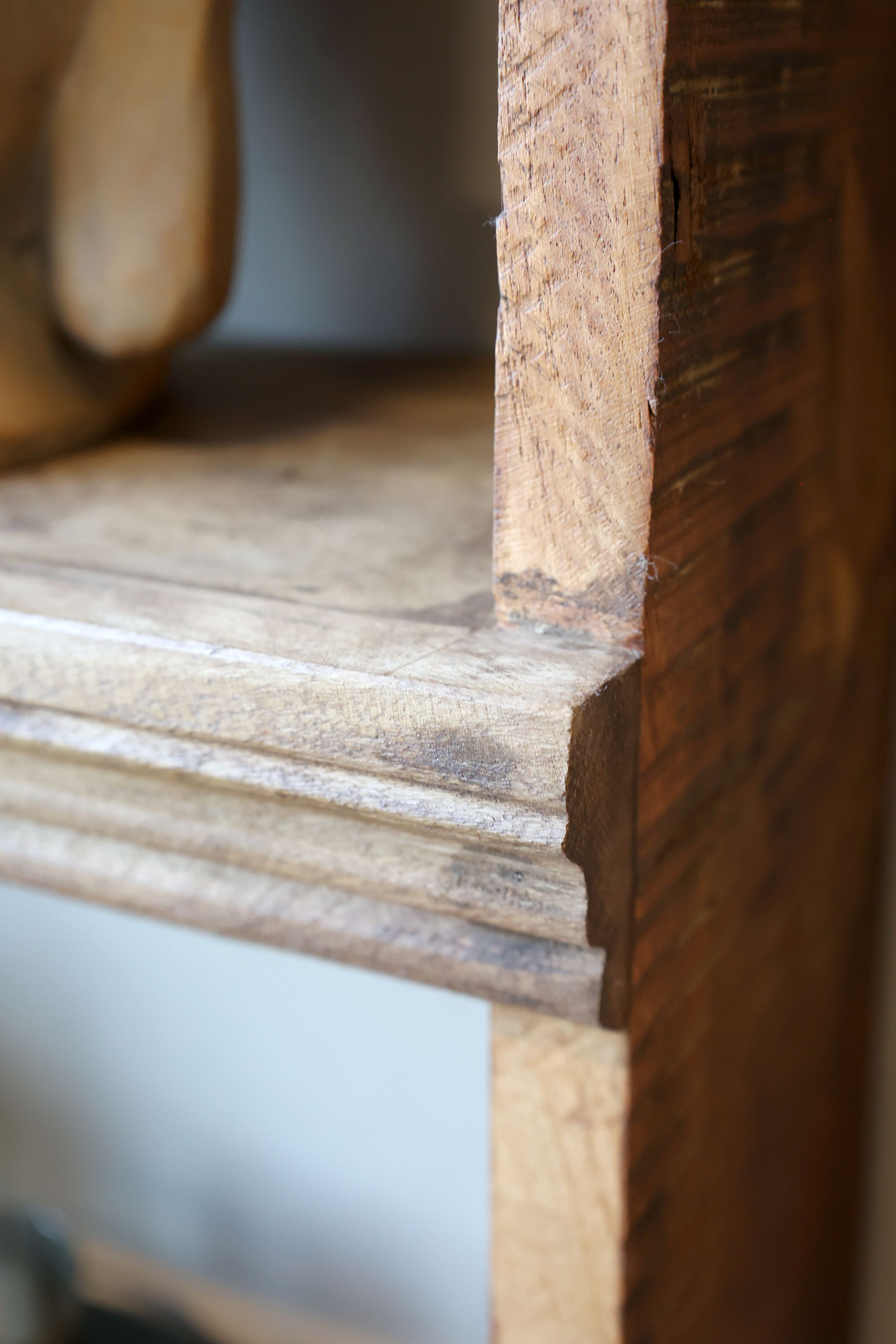 Rustikk Trehylle - 62x162cm