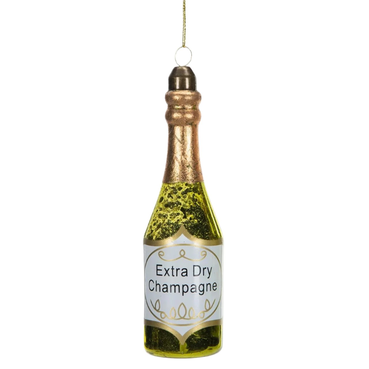 julekule champagneflaske flaske champagne juletre