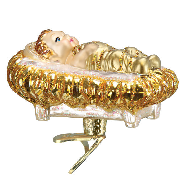 julekule jesubarnet - laget i glass