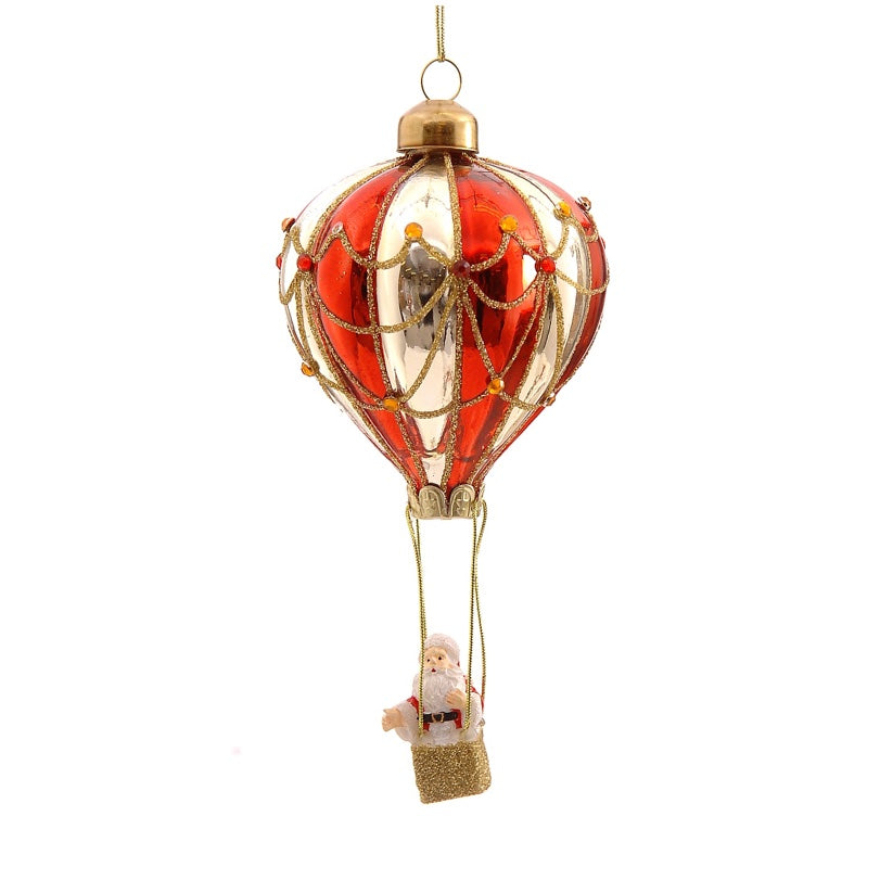 Luftballong⎜Julekule Glass - 14cm