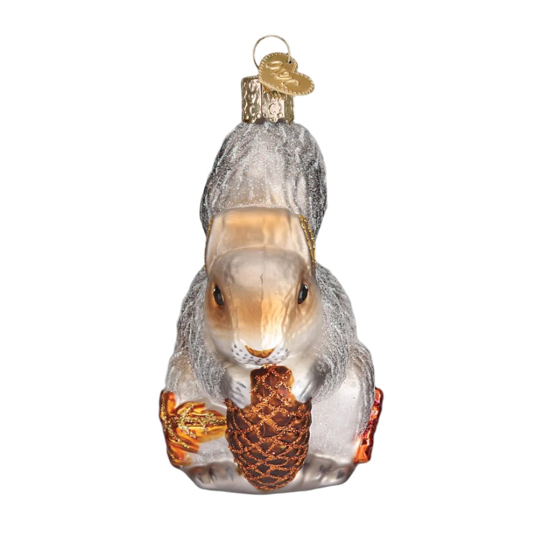julekule ornament juletre ekorn glass old world christmas 12277