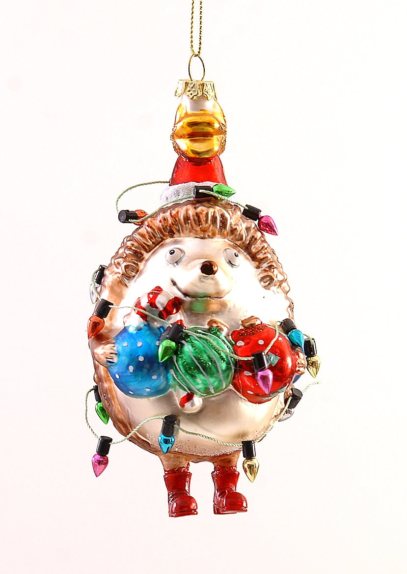 julekule ornament pinnsving glass juletre pynt julepynt nettbutikk
