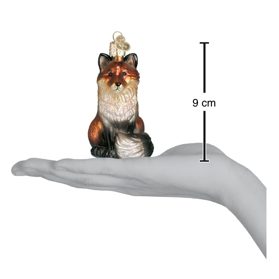 Juletrepynt Rev, Glass - 9cm