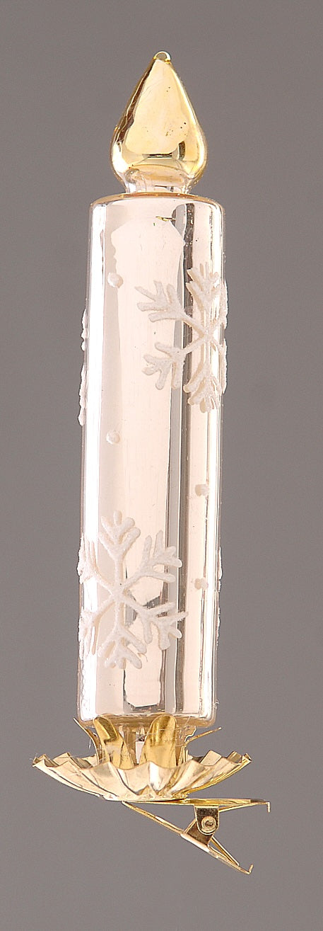 juletrelys laget i glass