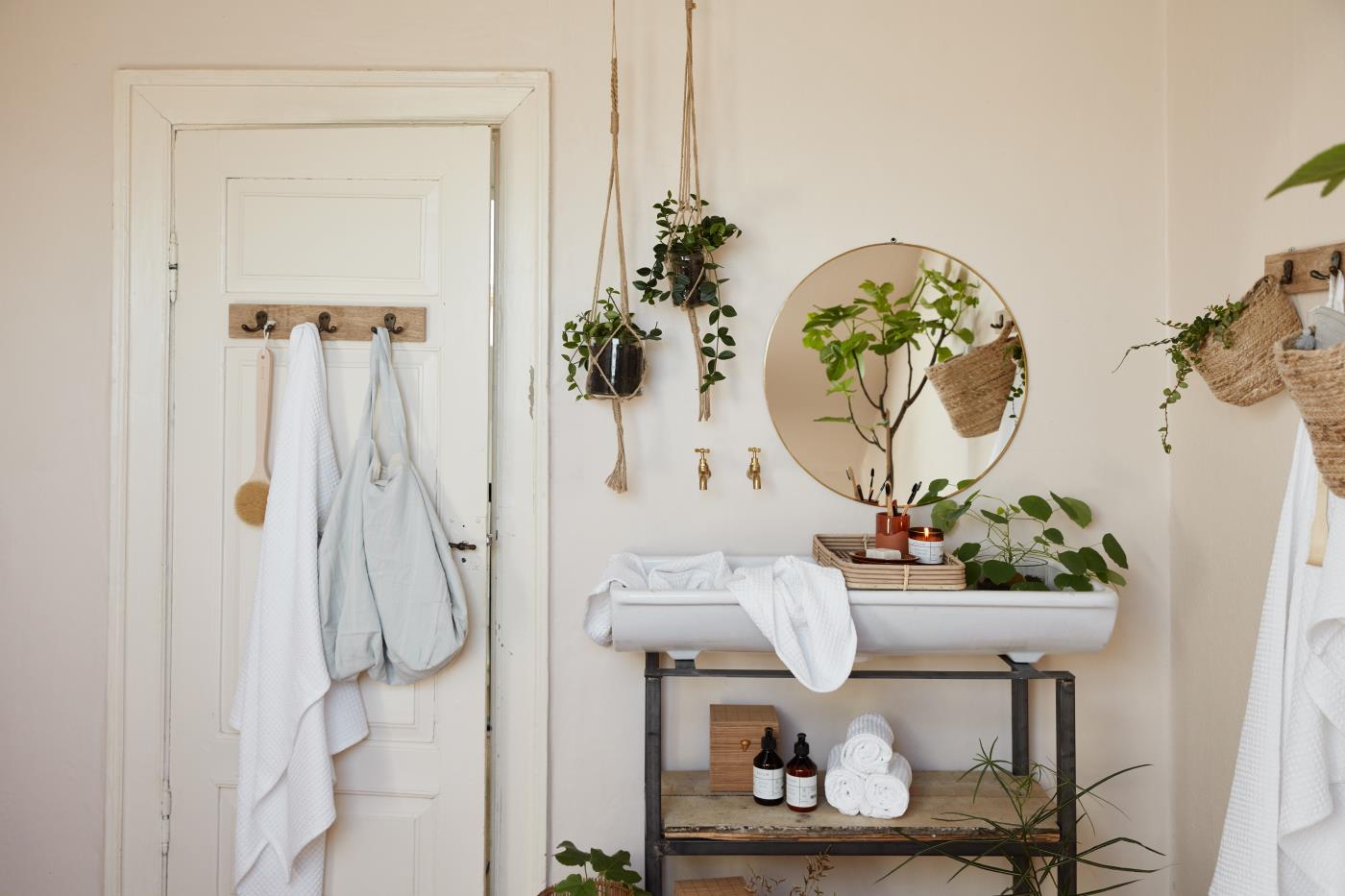 Knaggrekke, Rustikk Treverk - 44cm