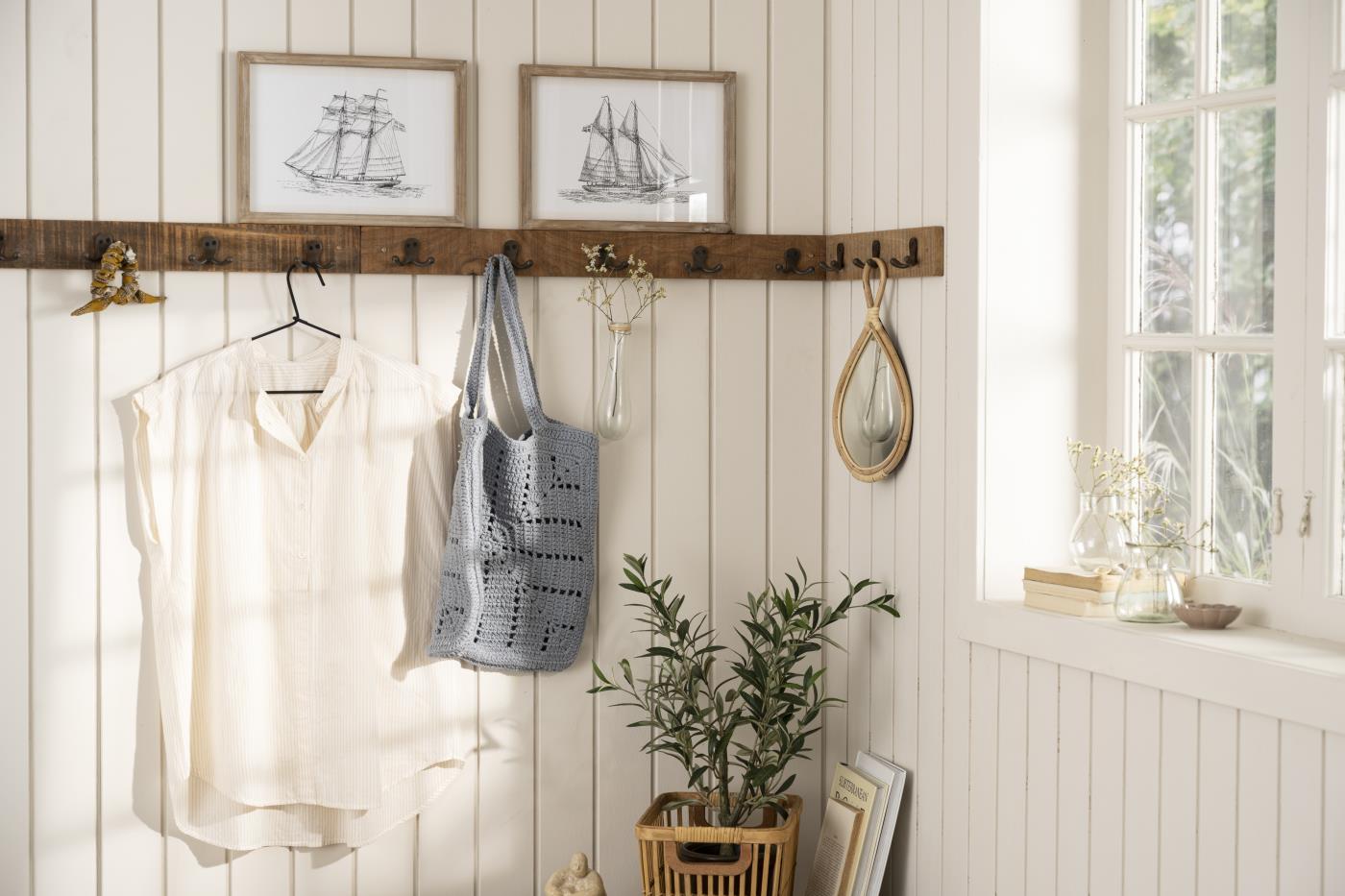 knaggrekke rustikk treverk tre 21011-30 ib laursen skaker landlig landstil