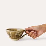 kopp krus med hank sthål arabesque sand beige 111116