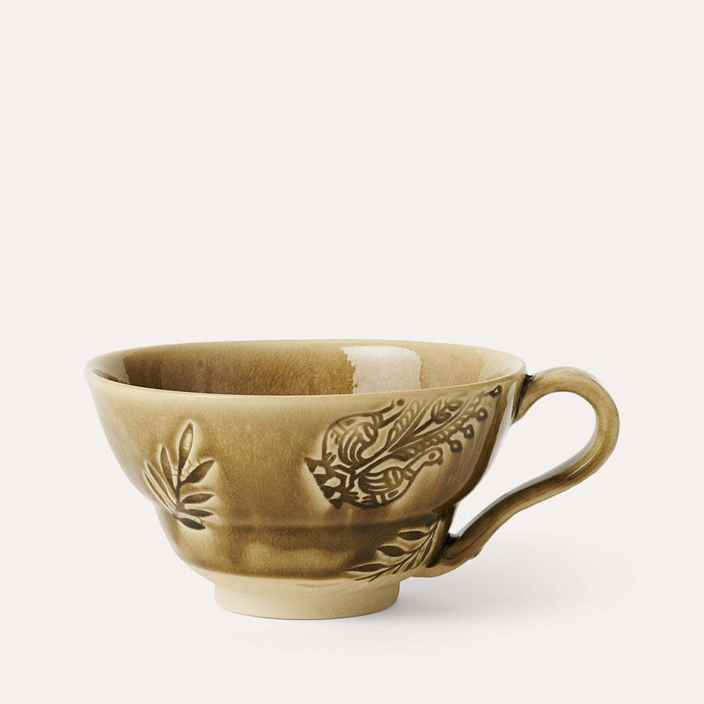 kopp krus med hank sthål arabesque sand beige 111116