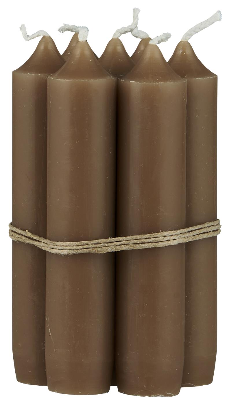 kort lite brun stearinlys bedelys ib laursen 4171-61