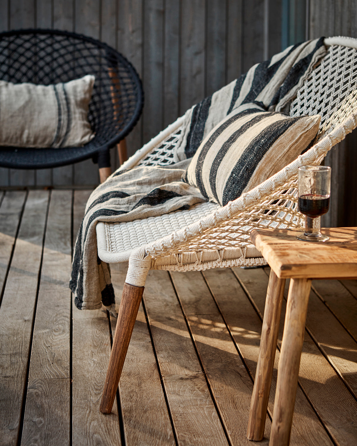 Krakk Resirkulert Treverk - H46cm