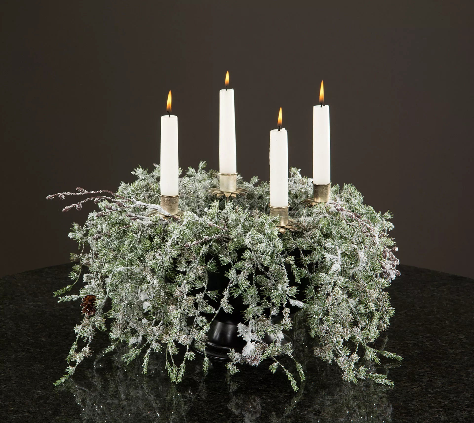 Krans m/Frost og Kongler