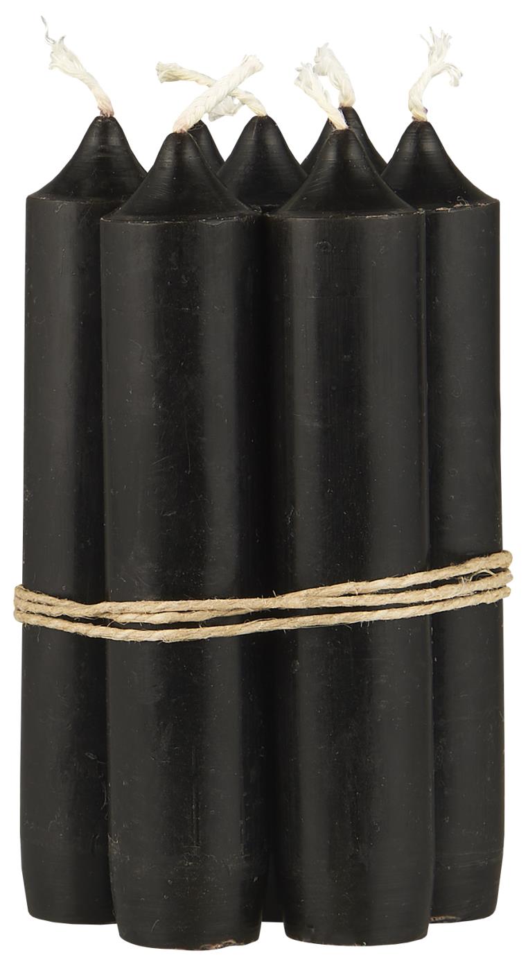 litet svart sort bedelys stearinlys lys levende 4171-24