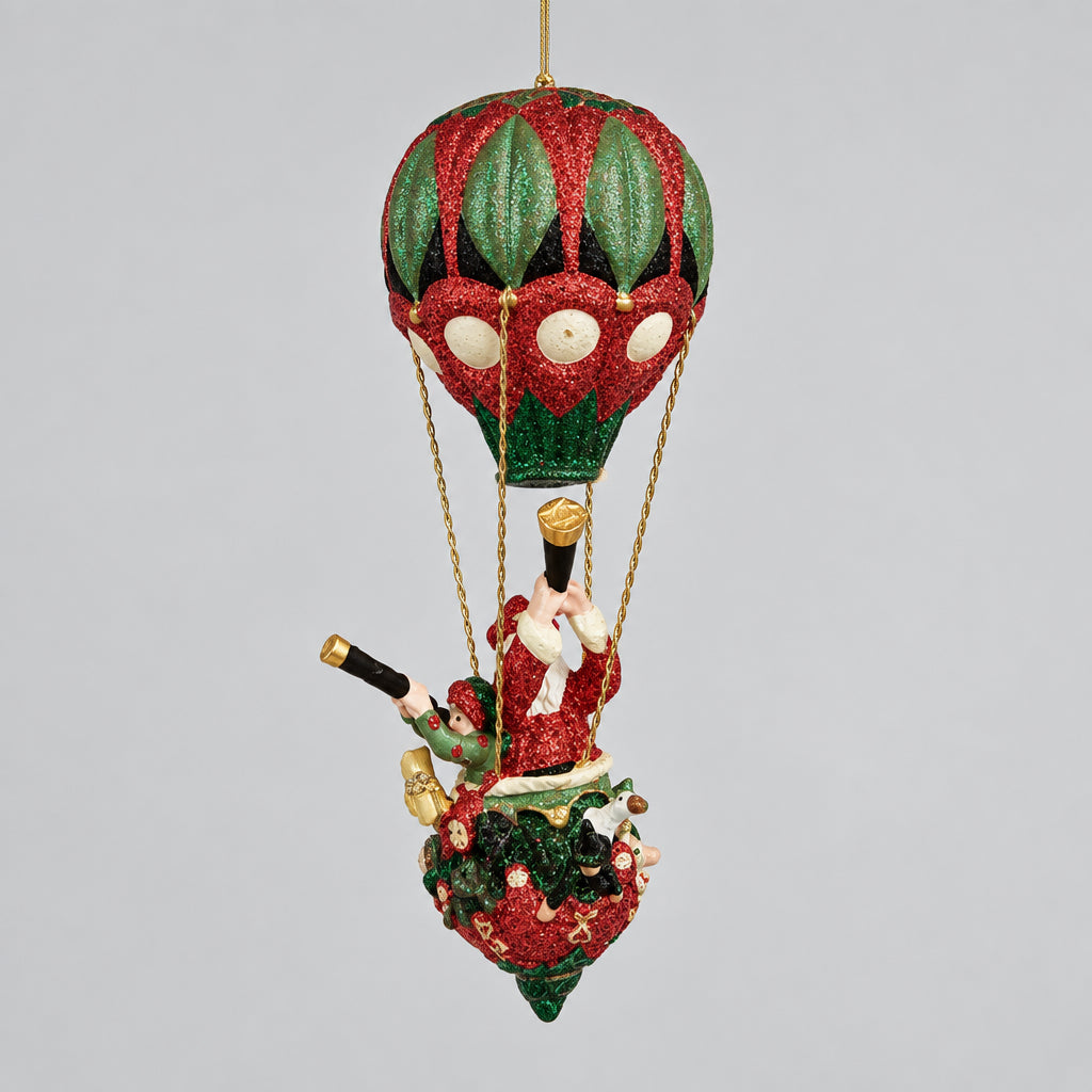 Julenisse Luftballong - 25cm