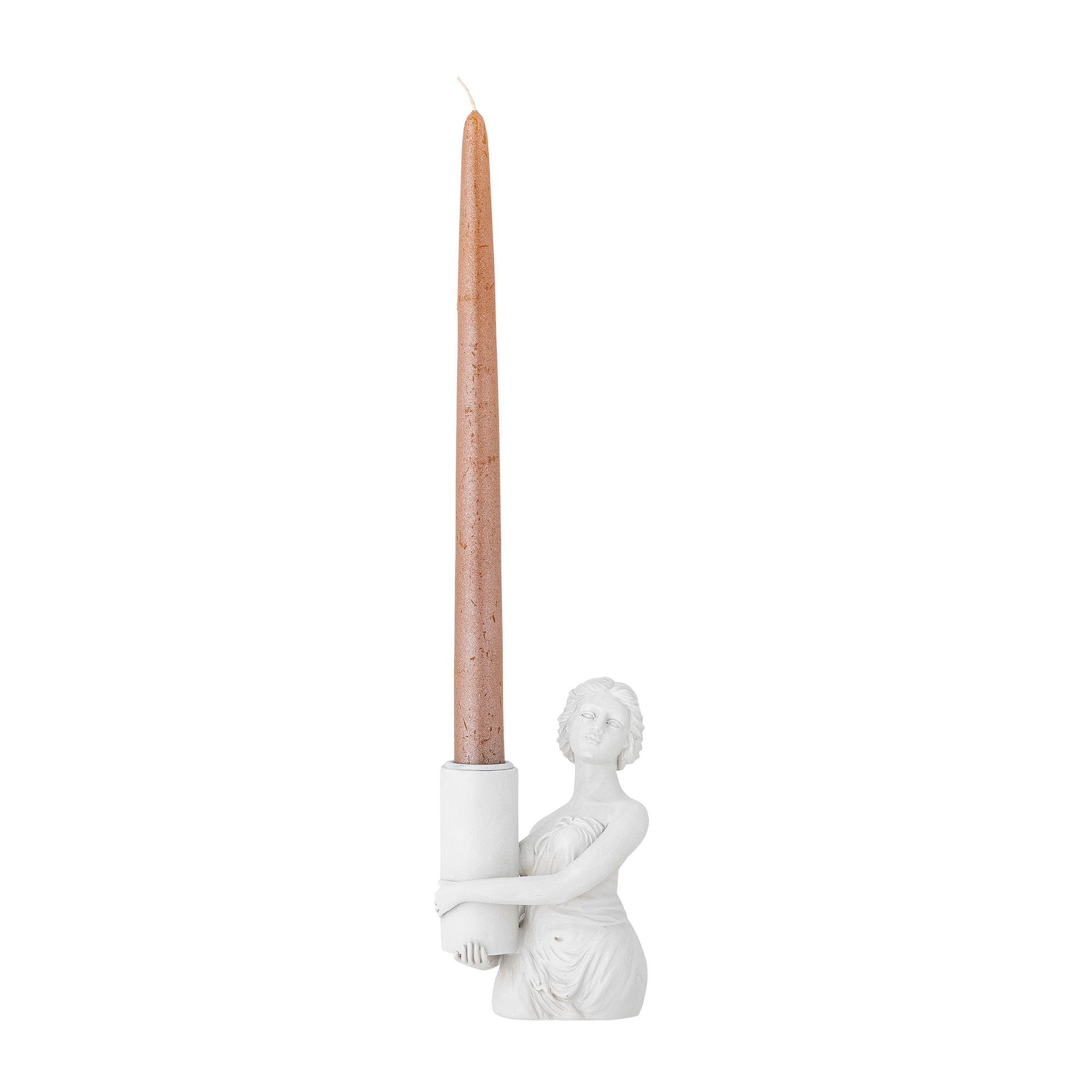 lysestake skulptur gresk hvit dekorativ elegant bloomingville 82060413