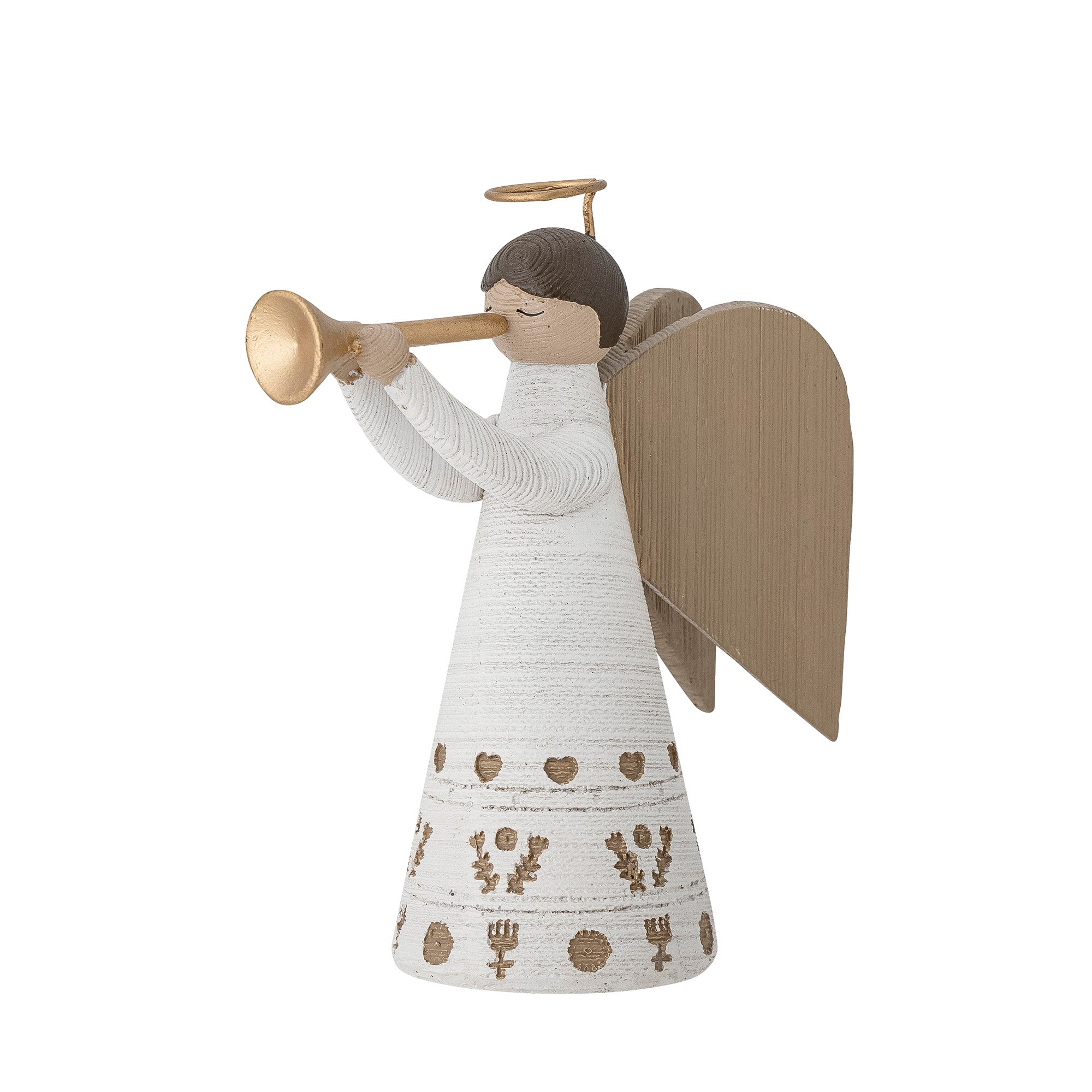 lysestake lucia engel julepynt dekorasjon bloomingville 82054045
