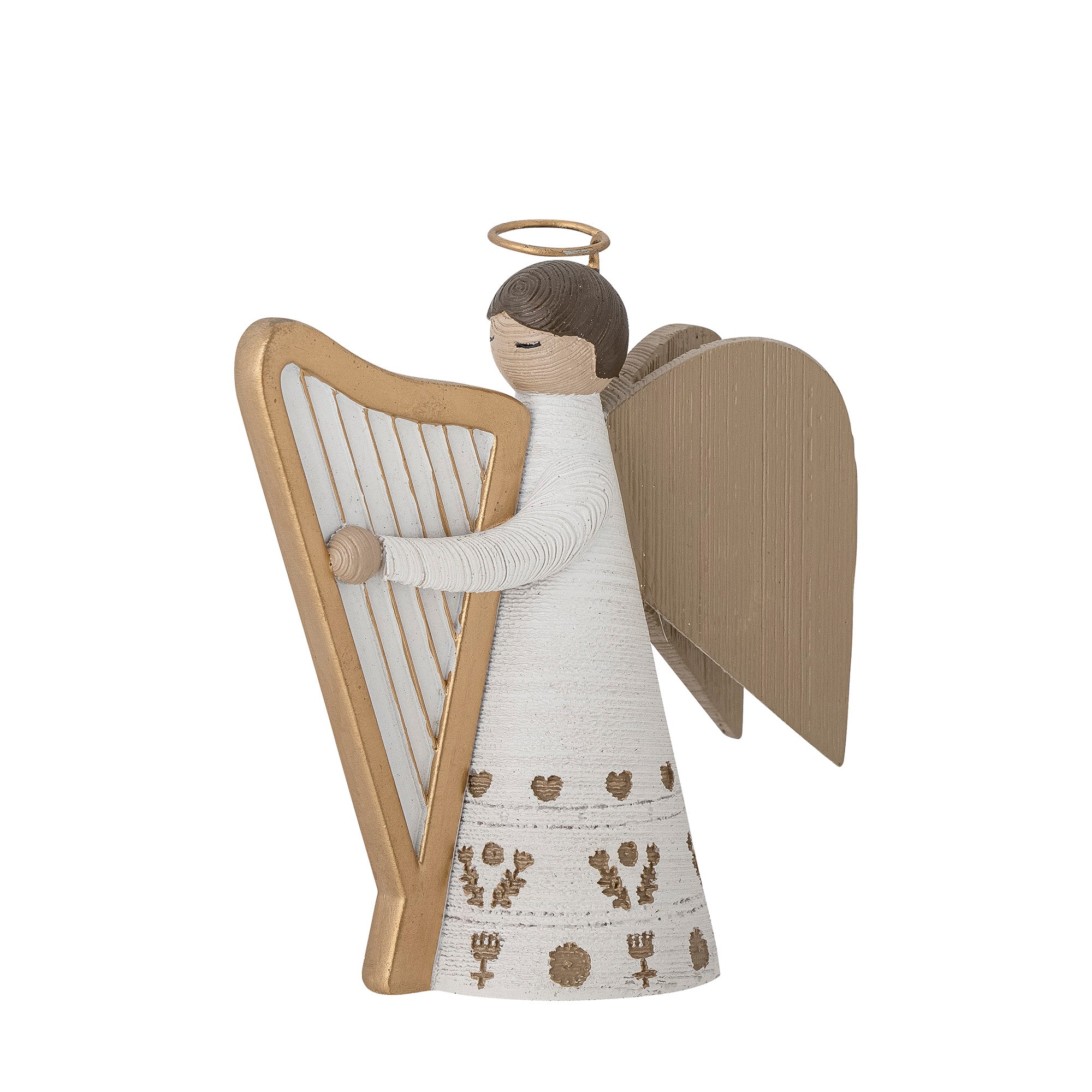 lysestake lucia engel julepynt dekorasjon bloomingville 82054045