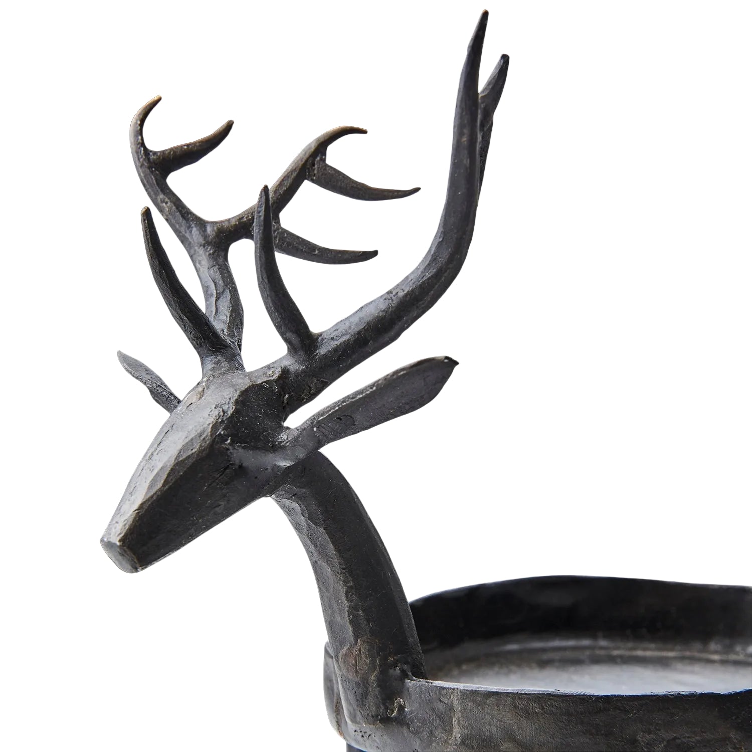 lysfat reinsdyr hytte lysestake affari