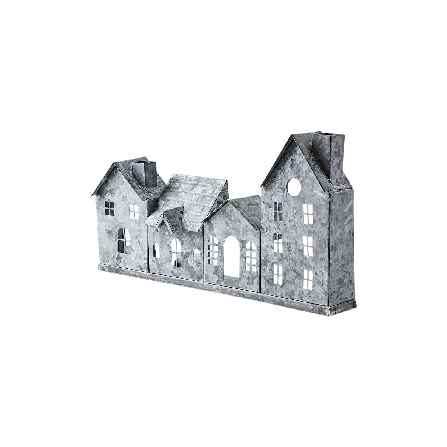 lyshus telys grå metall affari juledekroasjon inspirasjon 785-096-00