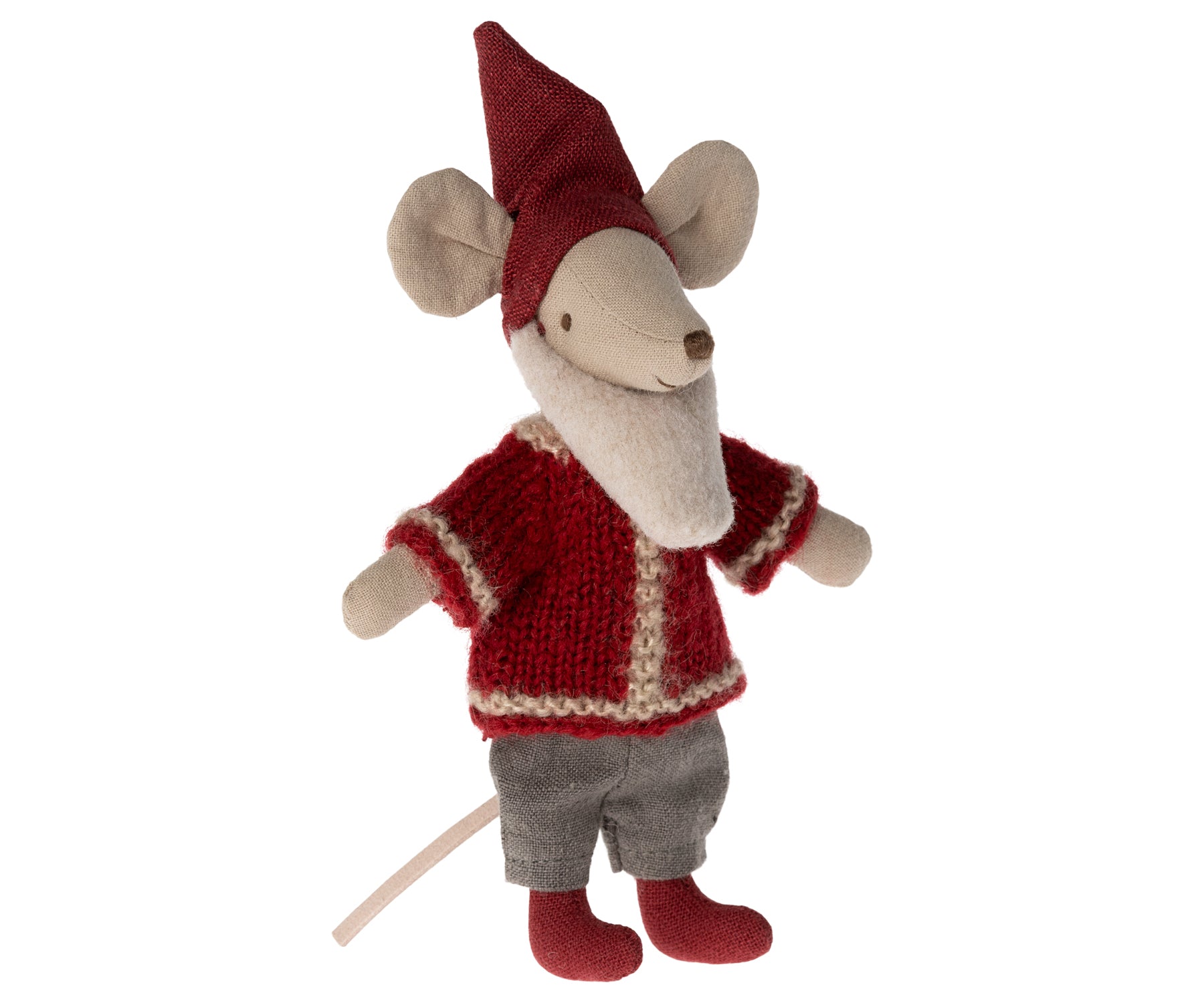 maileg nisse mus santa mouse julenisse papperkakehus 14-3712-00