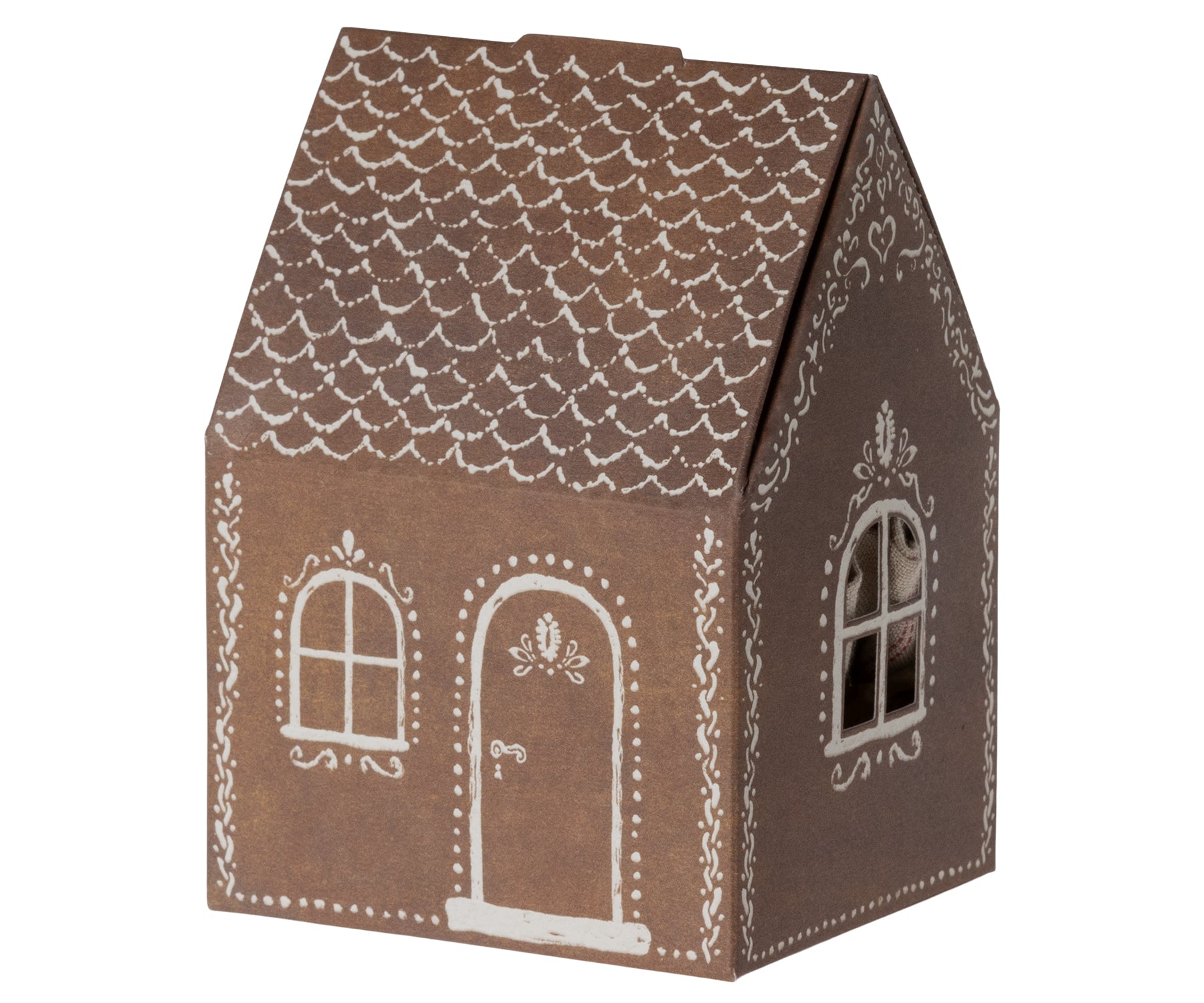 maileg nisse mus santa mouse julenisse papperkakehus 14-3712-00