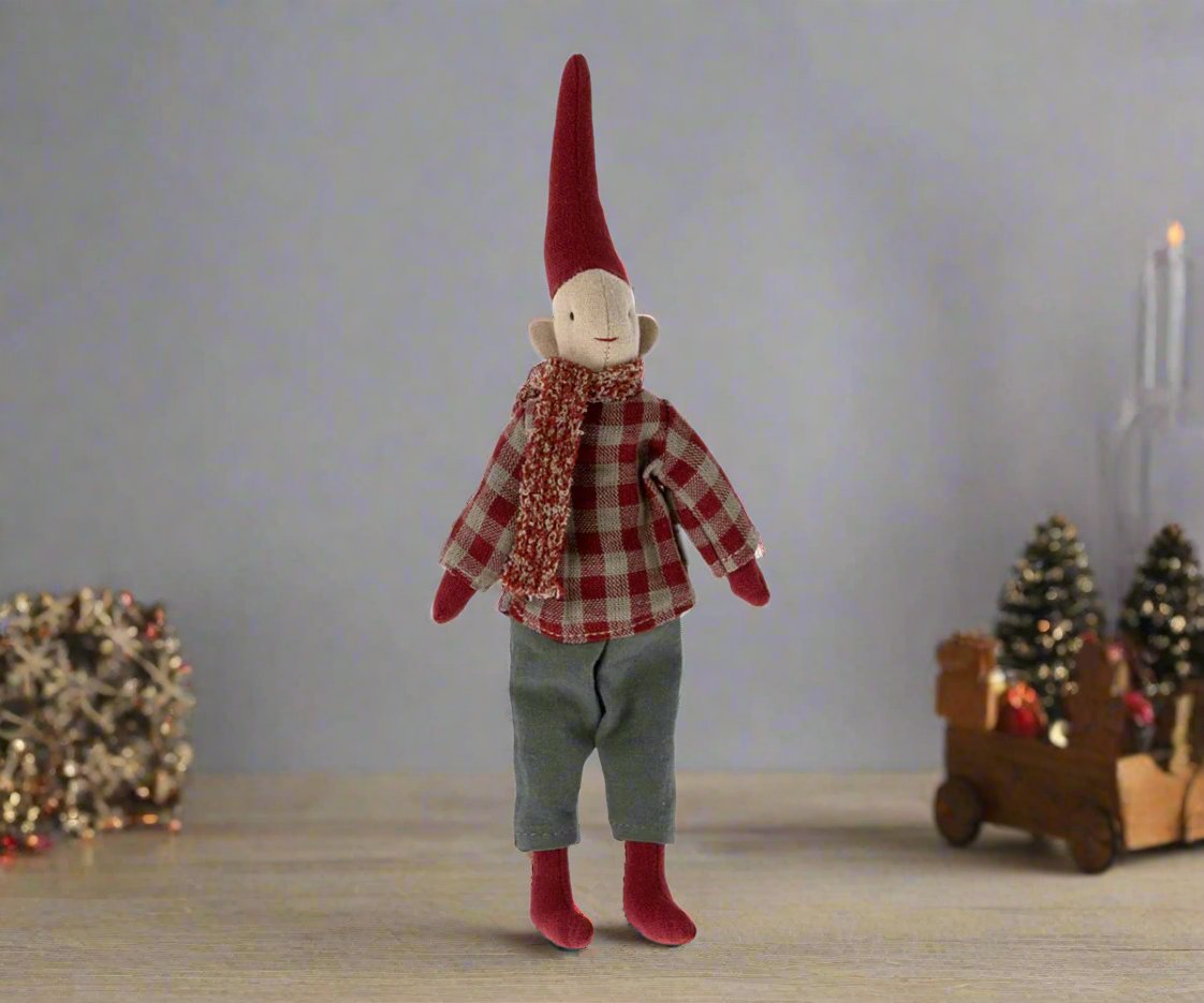 maileg pixy nisse liten magnet 14-3410-00 nissegutt