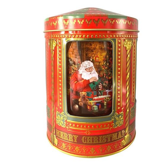 metallboks spilledåse kakeboks boks eske kake jul julekake julepynt