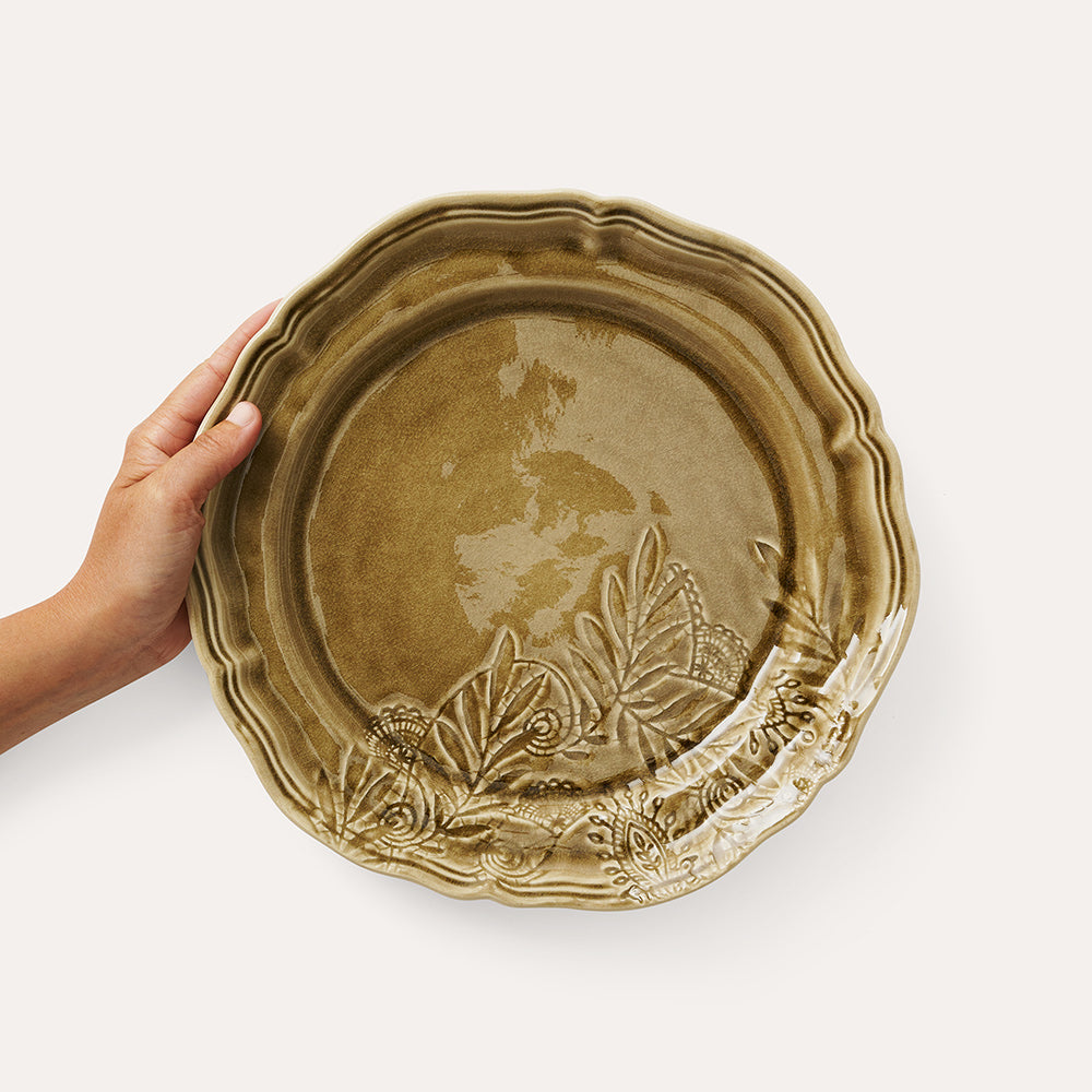 Middagstallerken, Sand - 28cm⎜Sthål