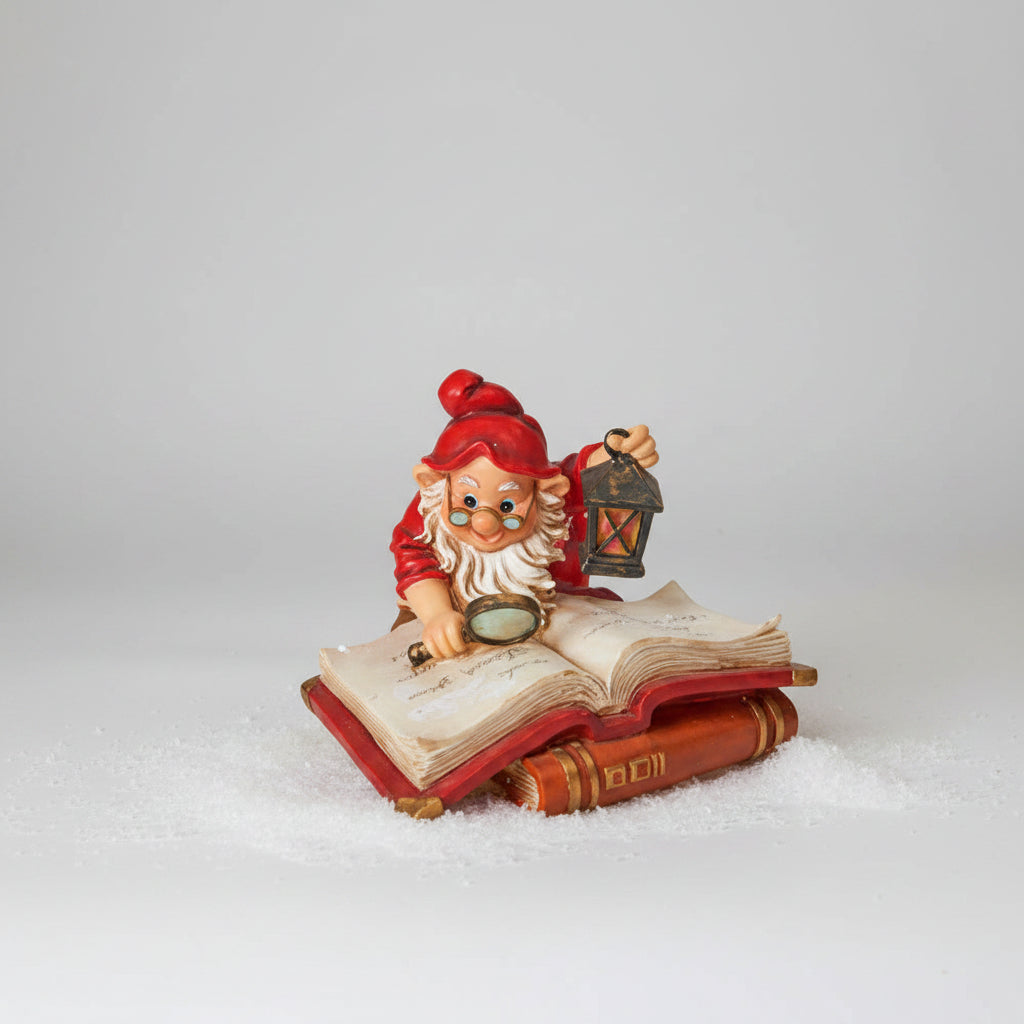 Nissefigur Leser Bok