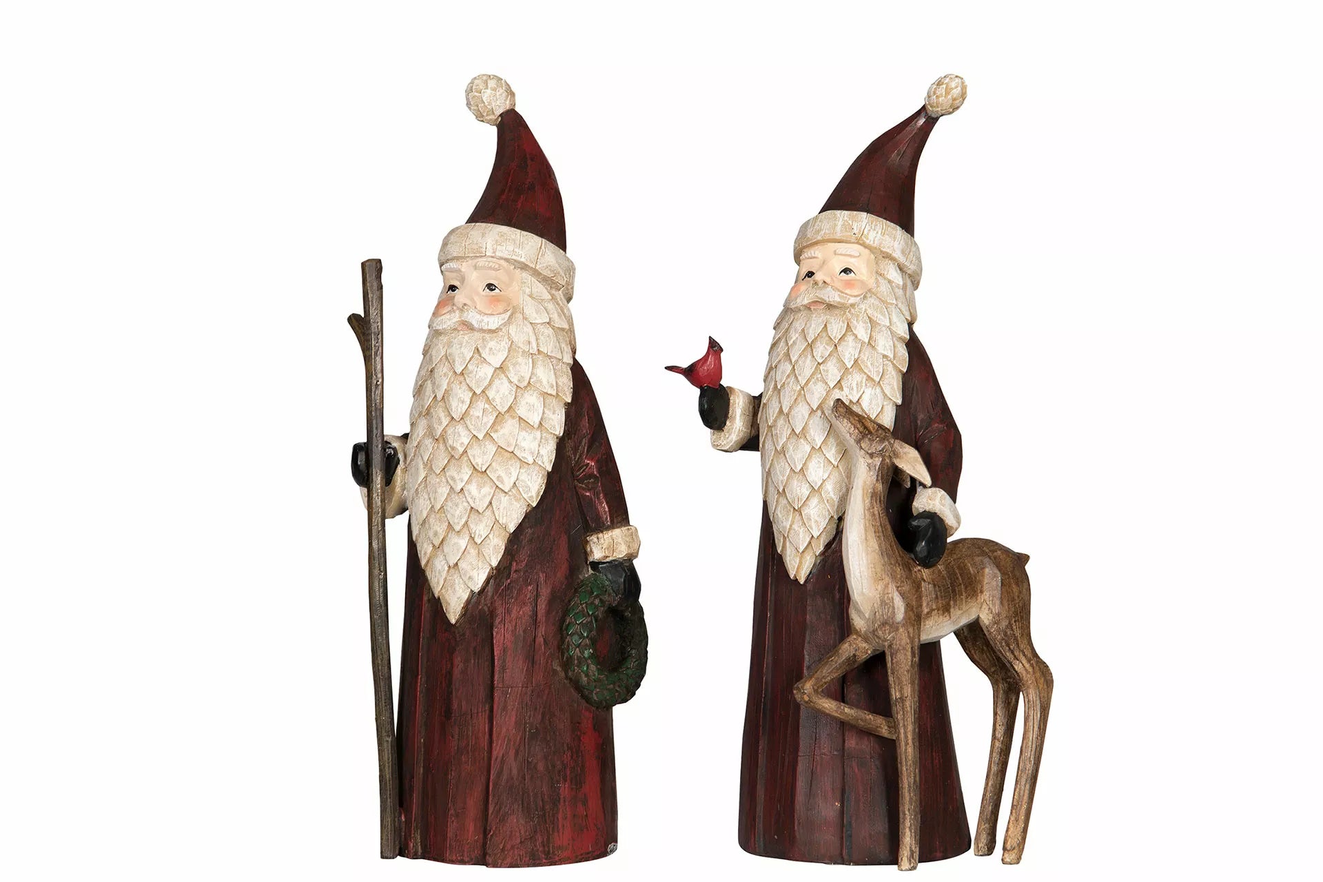 Nisse m/Rådyr, Juledekor - 31cm