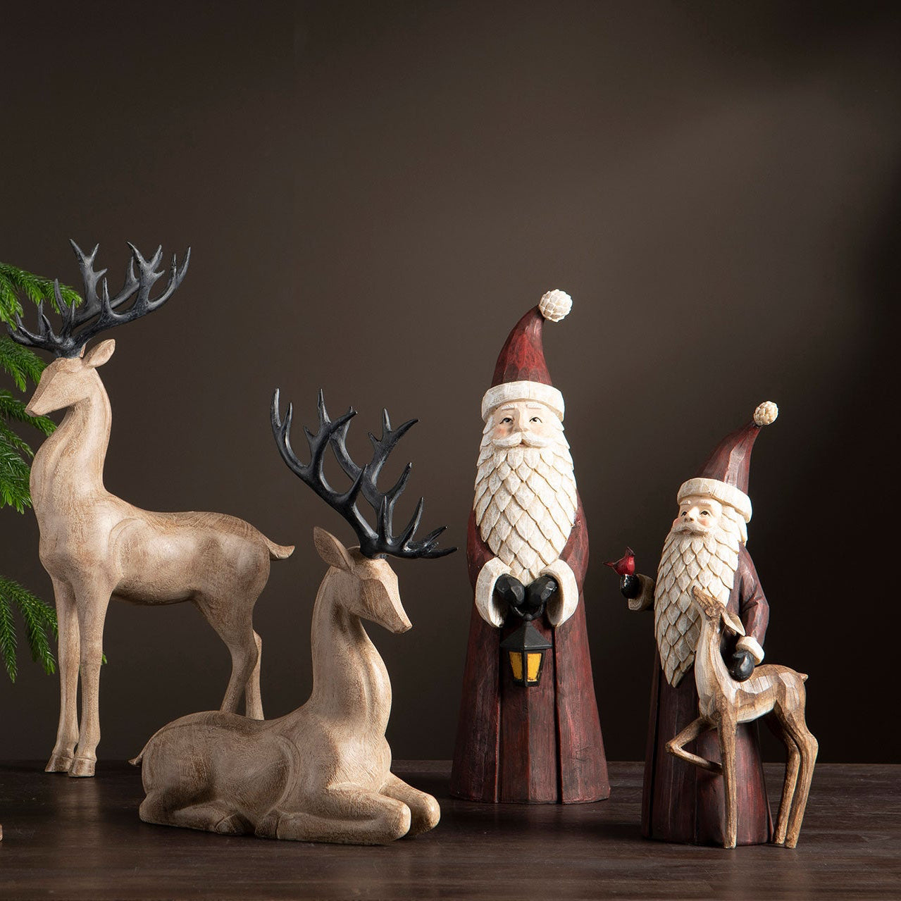 nisse figur med lykt - julenostalgi