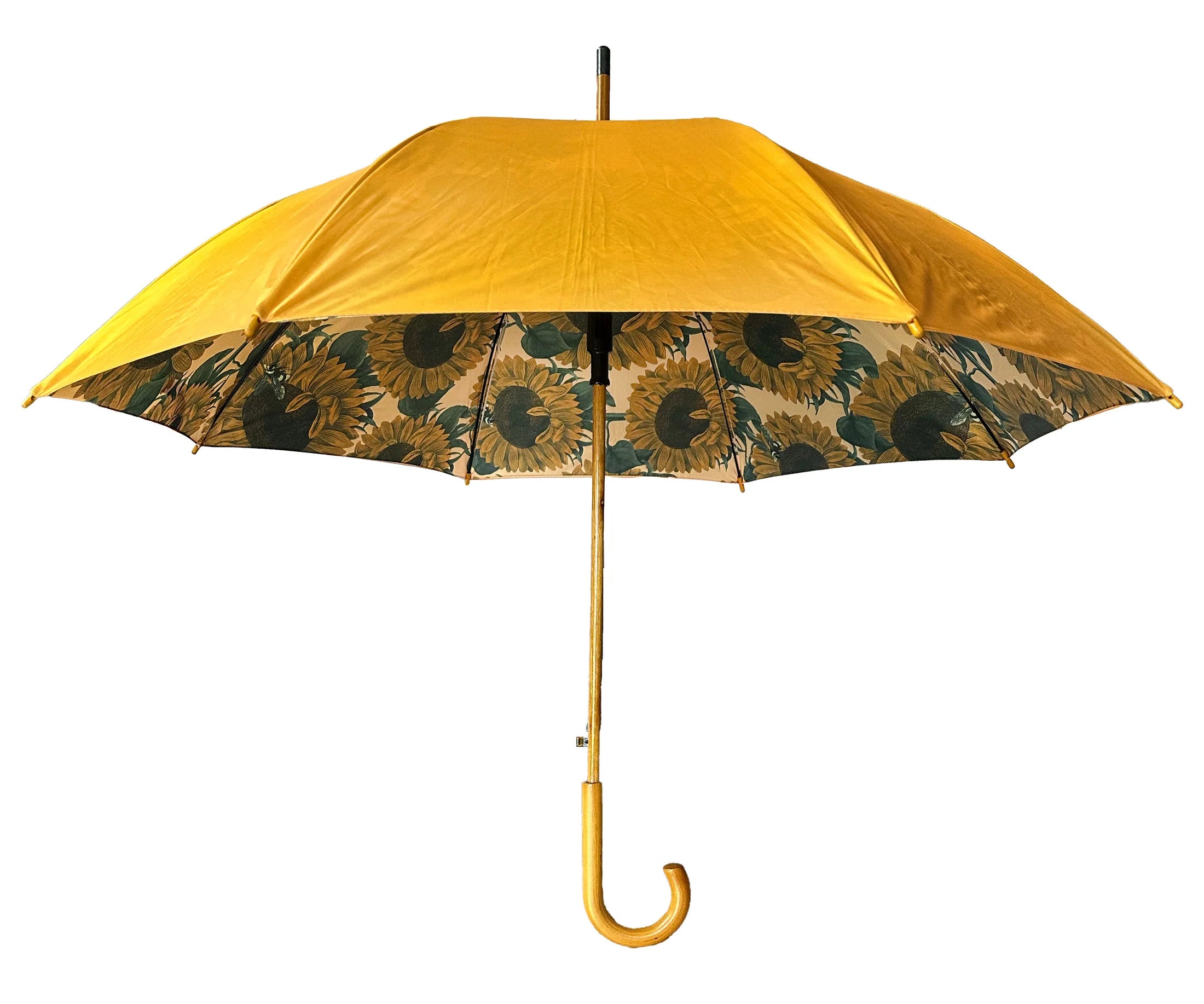 paraply gult solsikke blomst