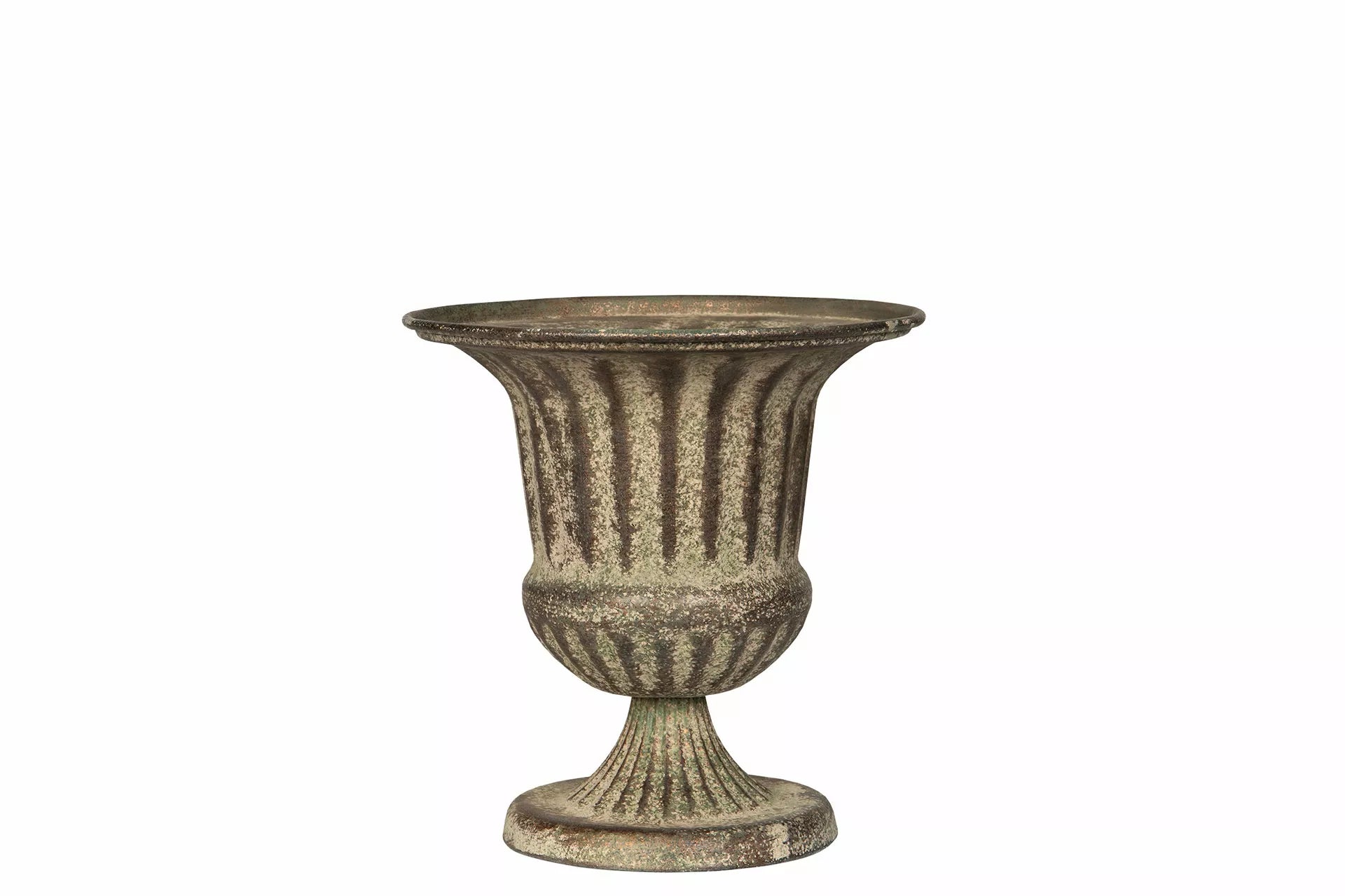 Urne / Pokal, Antikk Grønn - 21cm