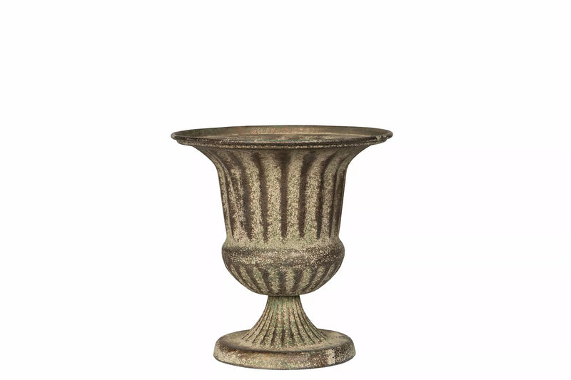 Urne / Pokal, Antikk Grønn - 21cm