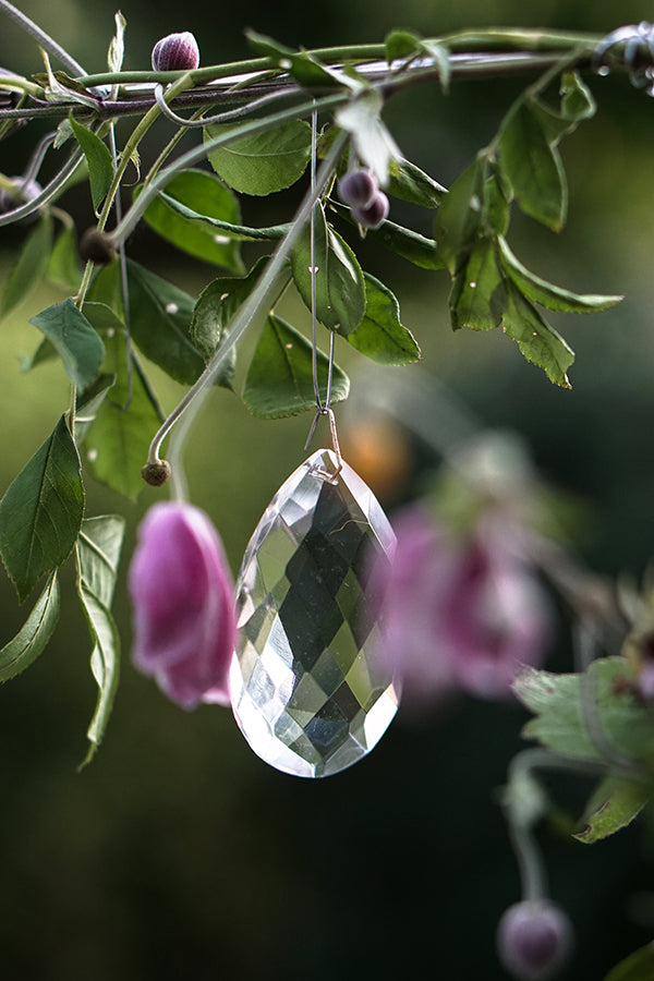 Prisme, håndslipte glass - 6,5x4,5 cm