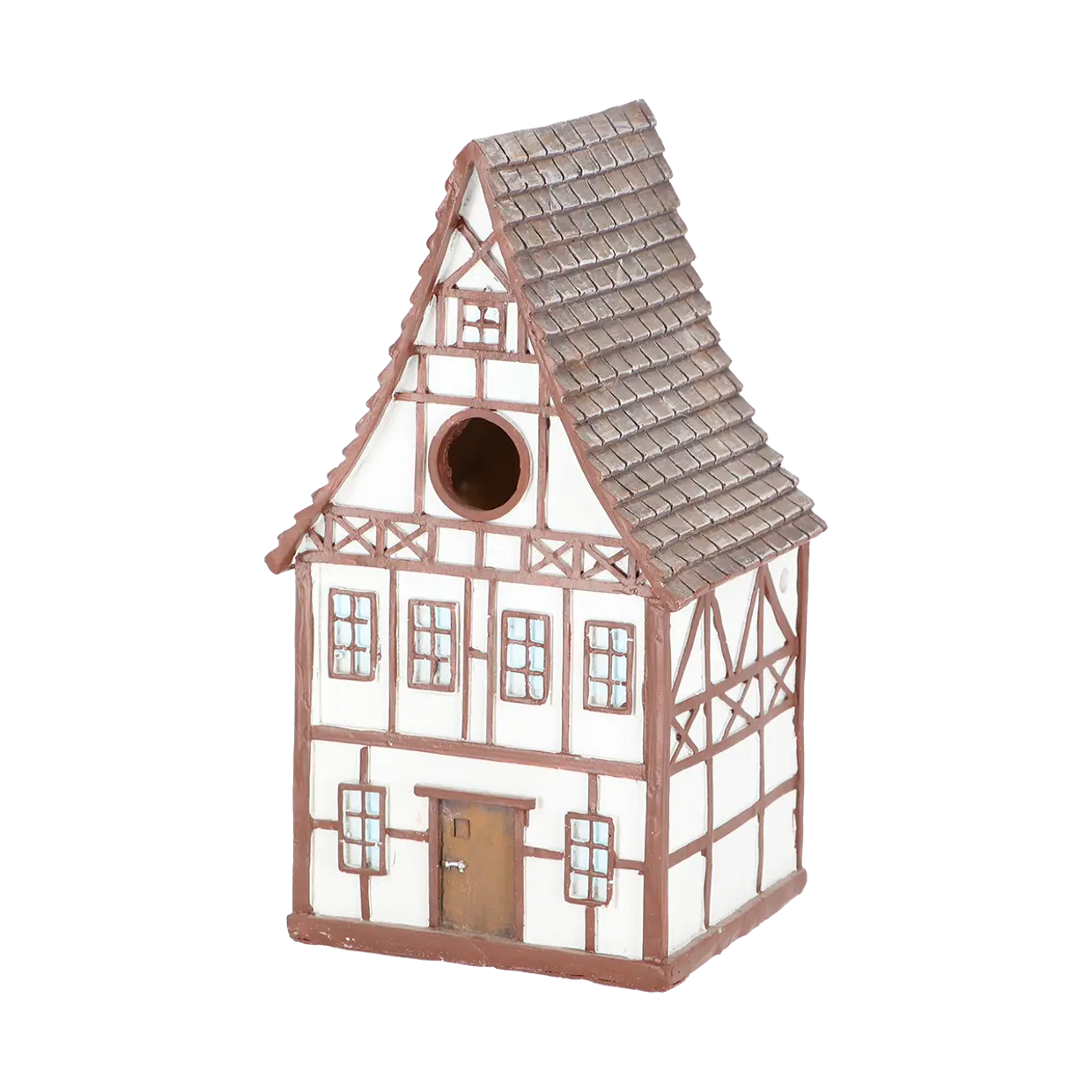 Dekorativt Fuglehus i Landsbystil