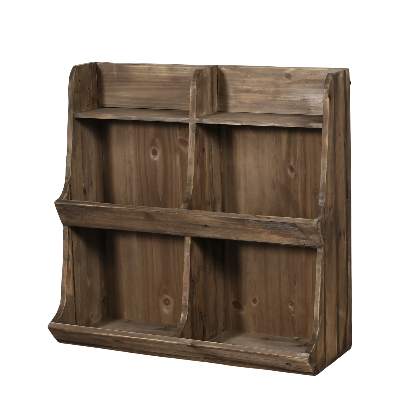 rustikk kjøkkenhylle